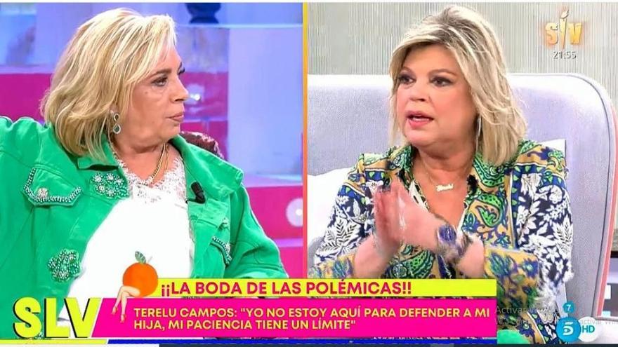 Terelu Campos y Carmen Borrego enfrentadas por Pipi Estrada: &quot;Es un ser despreciable&quot;