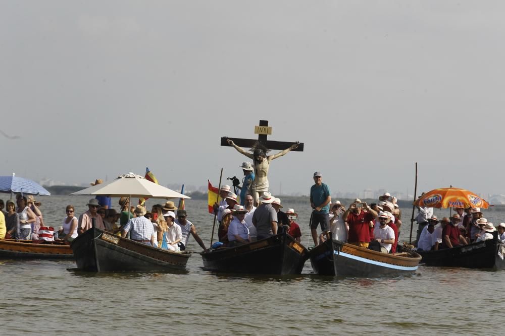 Encuentro de los Cristos de El Palmar, Catarroja, Silla y Massanassa en el Lago de la Albufera