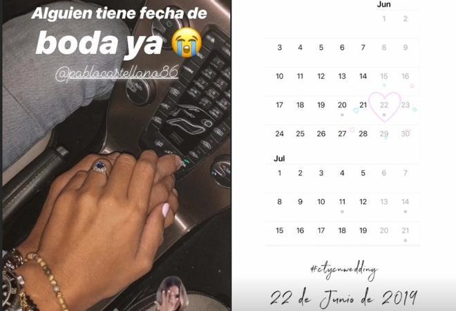 María Pombo anuncia la fecha de su boda