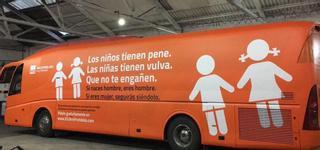 Hazte Oír anuncia que volverá a sacar a la calle su bus contra los transexuales