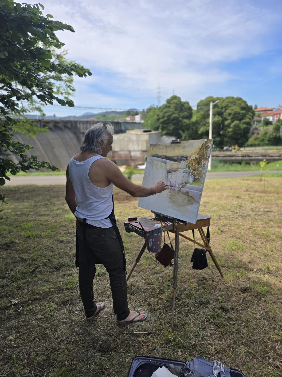 EN IMÁGENES: Así fue el XX Certámen de Pintura de Corvera, con participantes de alrededor de España