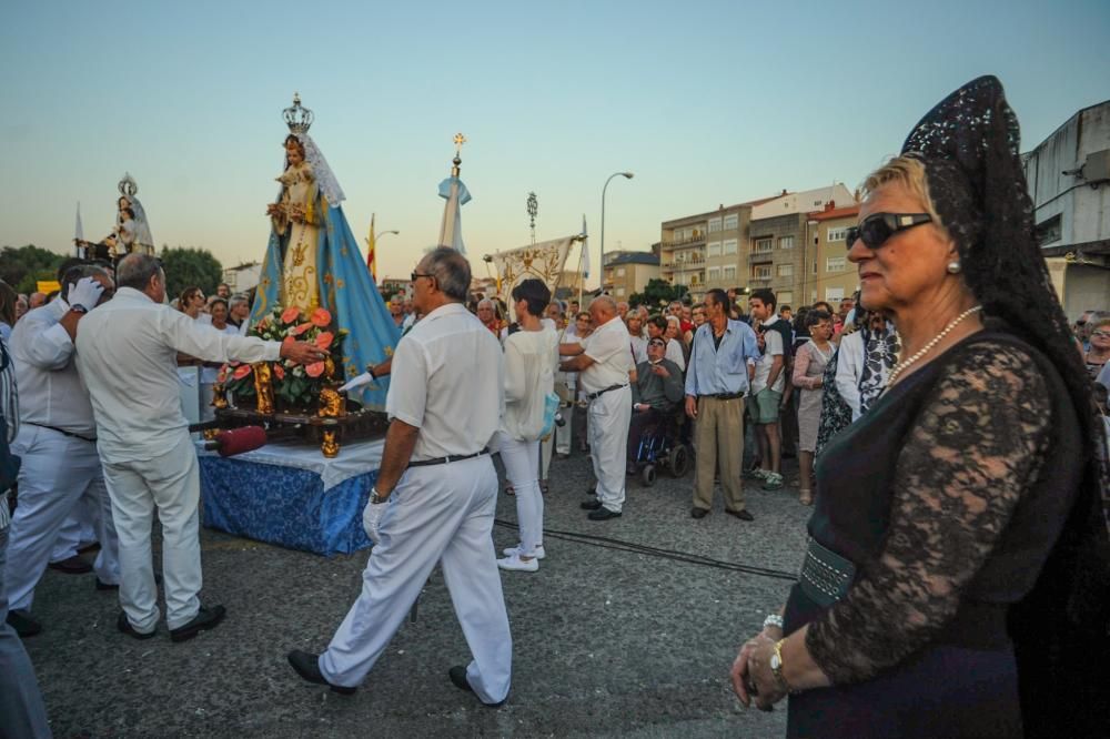 Procesión de la Virgen del Carmen 2017 en Arousa