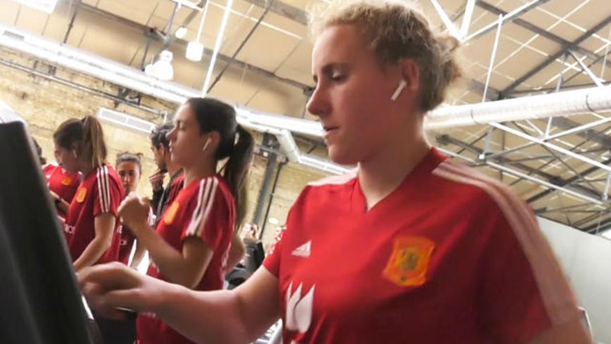 La Roja sigue poníendose en forma durante el Mundial