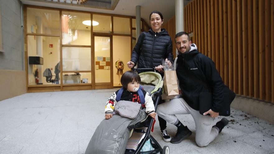 El primer día en la escuela de Educación Infantil Eusebio Miranda, en Gijón