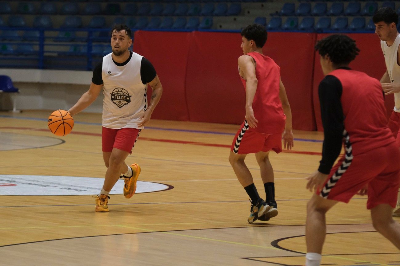 Entrenamiento del CB Telde