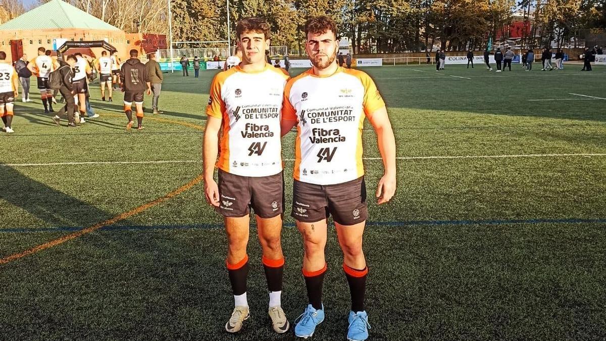 Miguel Ventura y Andreu Masià visten los colores del Abelles.