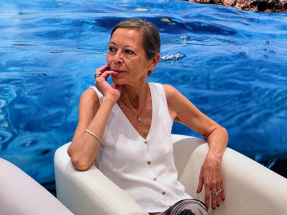 Isabel Soler, profesora de la Universitat de Barcelona y especialista en cultura portuguesa, durante el encuentro “Nos gusta VIAJAR a... Portugal”.
