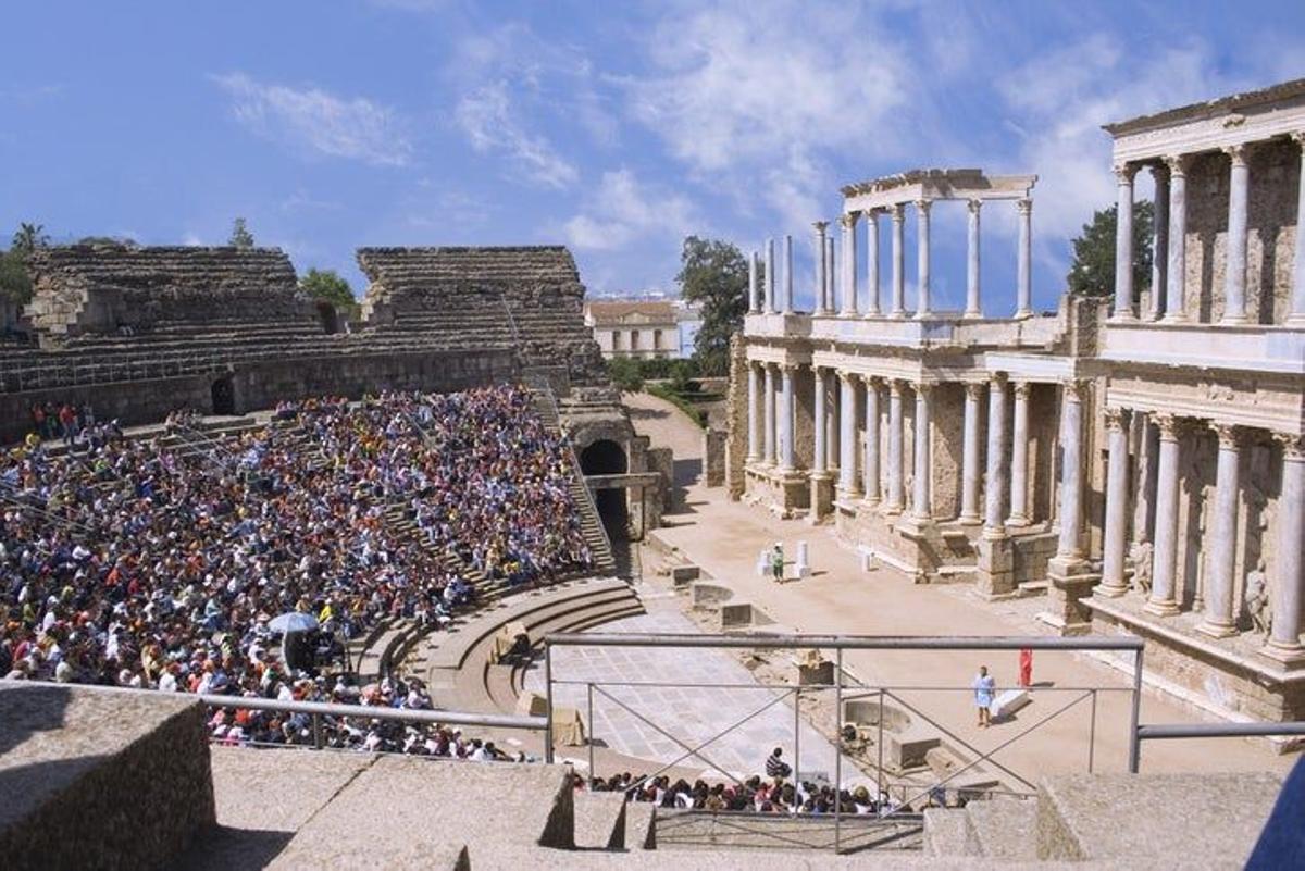 Espectadores Teatro Romano, Mérida