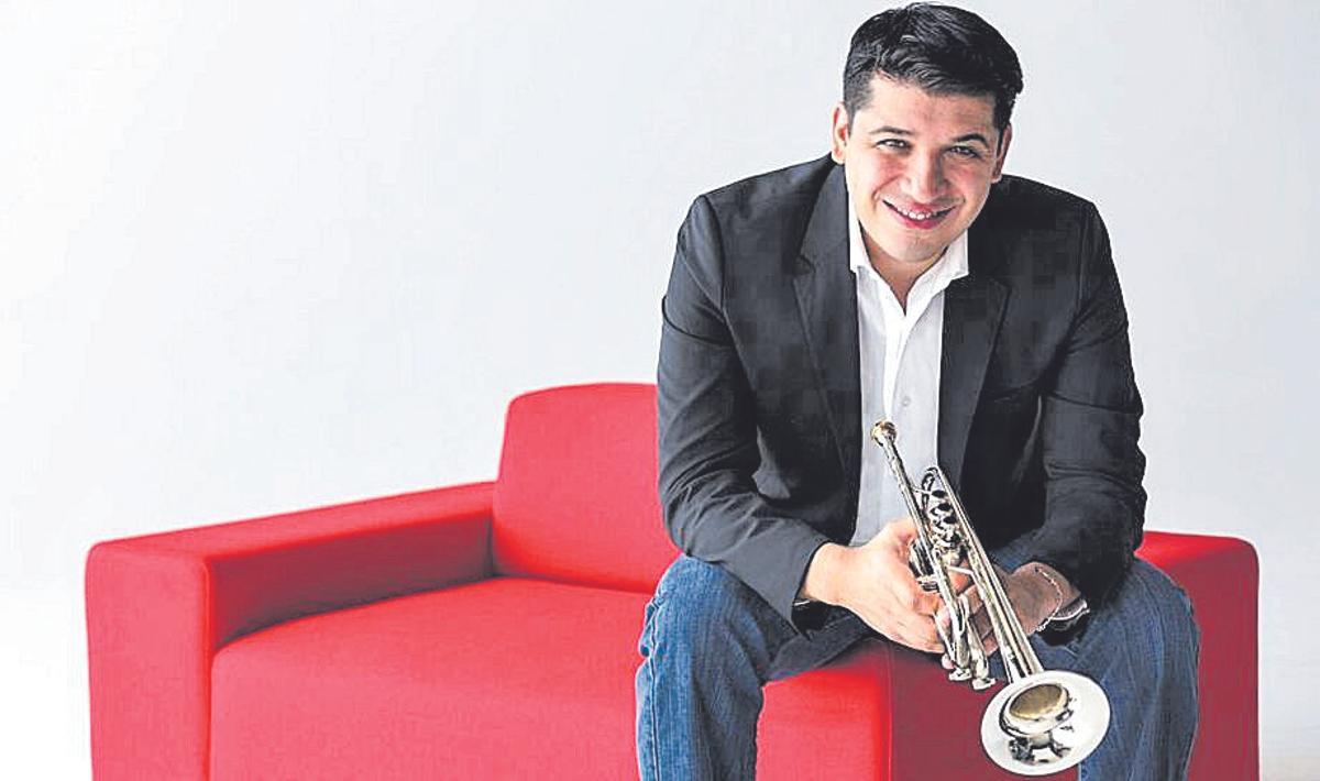 El trompetista Paco Flores.