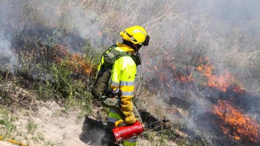 Nuevas quemas controladas en la periferia de Alcoy