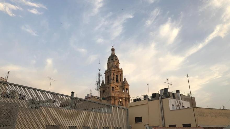 Vistas desde la terraza del hotel Bcool Murcia.