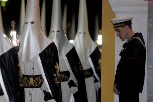 Procesión del traslado de los Apóstoles en Cartagena - Martes Santo