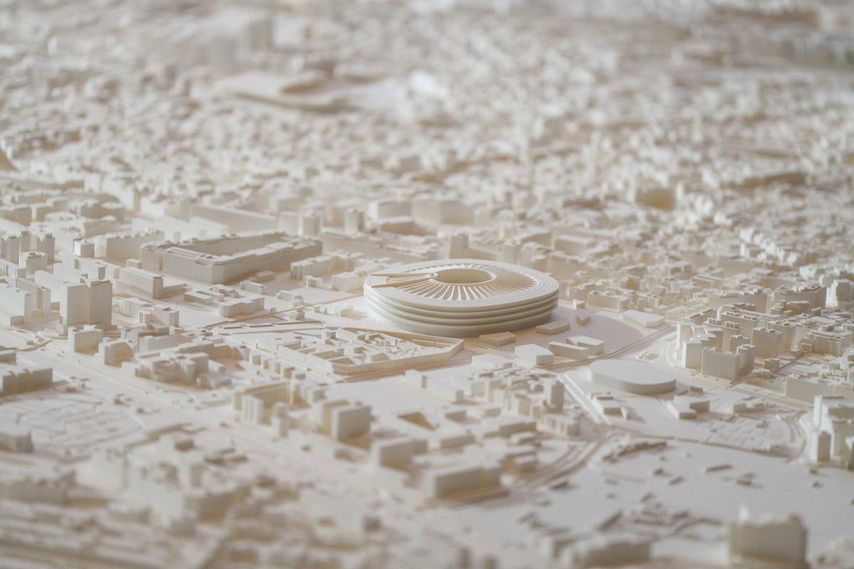 Presentación de la nueva maqueta del Pla de Barcelona 2026–2035.