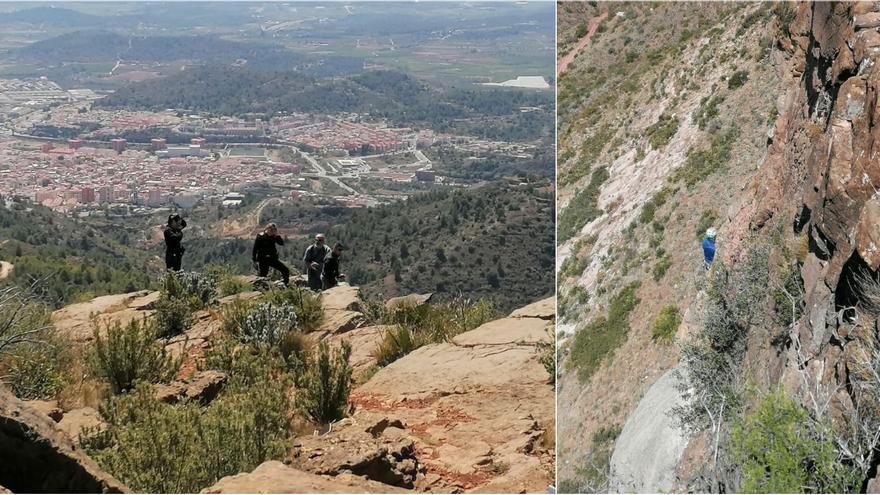 Susto en la montaña: Un hombre queda atrapado en la Vía Ferrata de la Vall