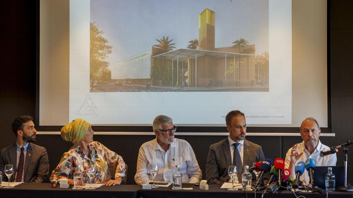Rueda de prensa este jueves de los responsables de la Fundación Mezquita de Sevilla