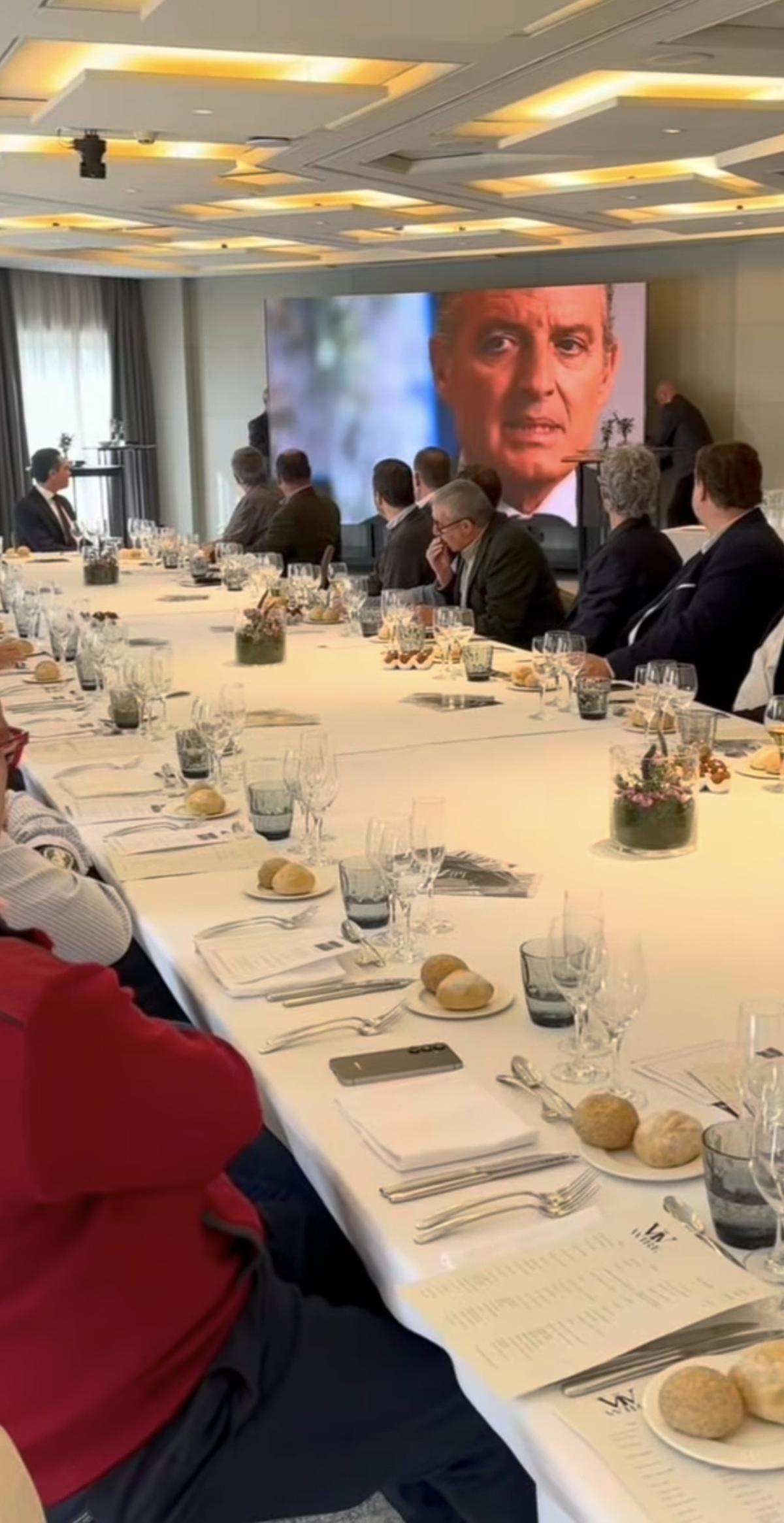 Captura del vídeo subido por Camps a sus redes sociales.