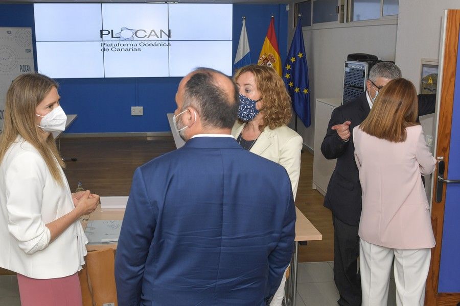 La secretaria de Estado de Energía, Sara Aagesen, visita la Plocan