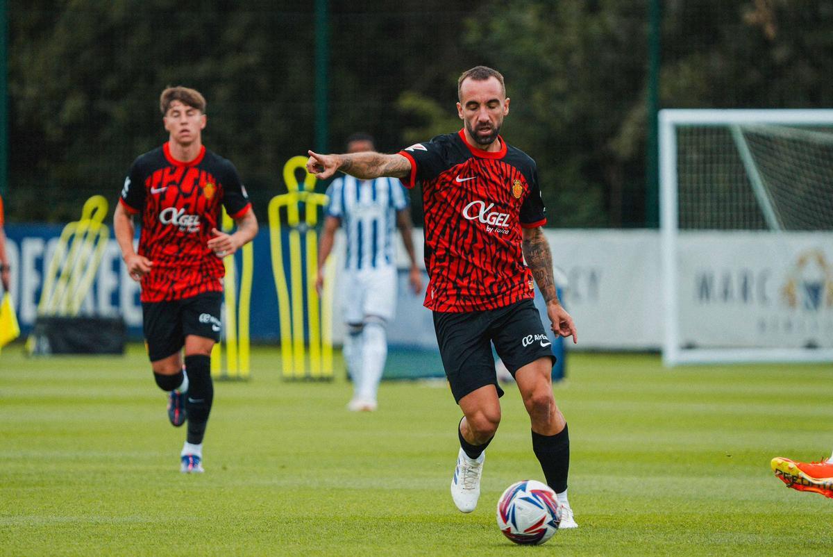 RCD Mallorca. Sergi Darder, en el West Browmich Albion-Mallorca