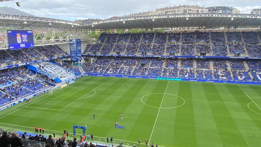 EN DIRECTO: Descanso en el Tartiere con derrota azul pero con buen juego por parte del Oviedo