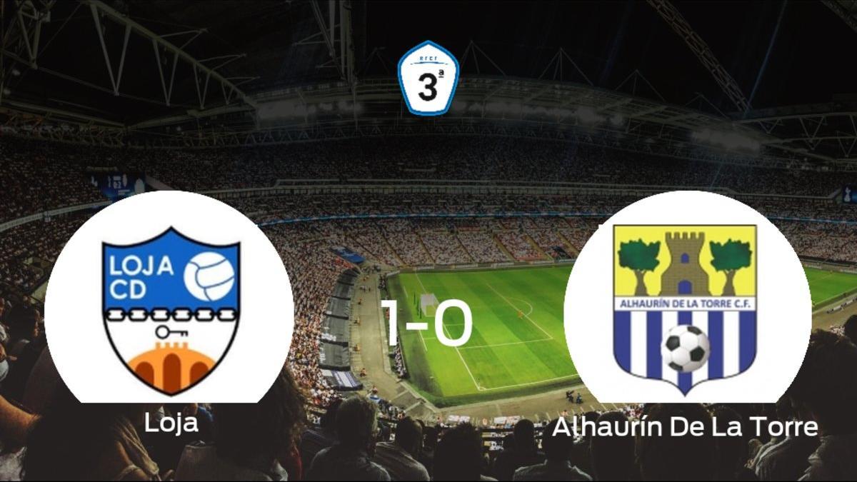 El Loja aprovecha la segunda parte para ganar al Alhaurín De La Torre (1-0)