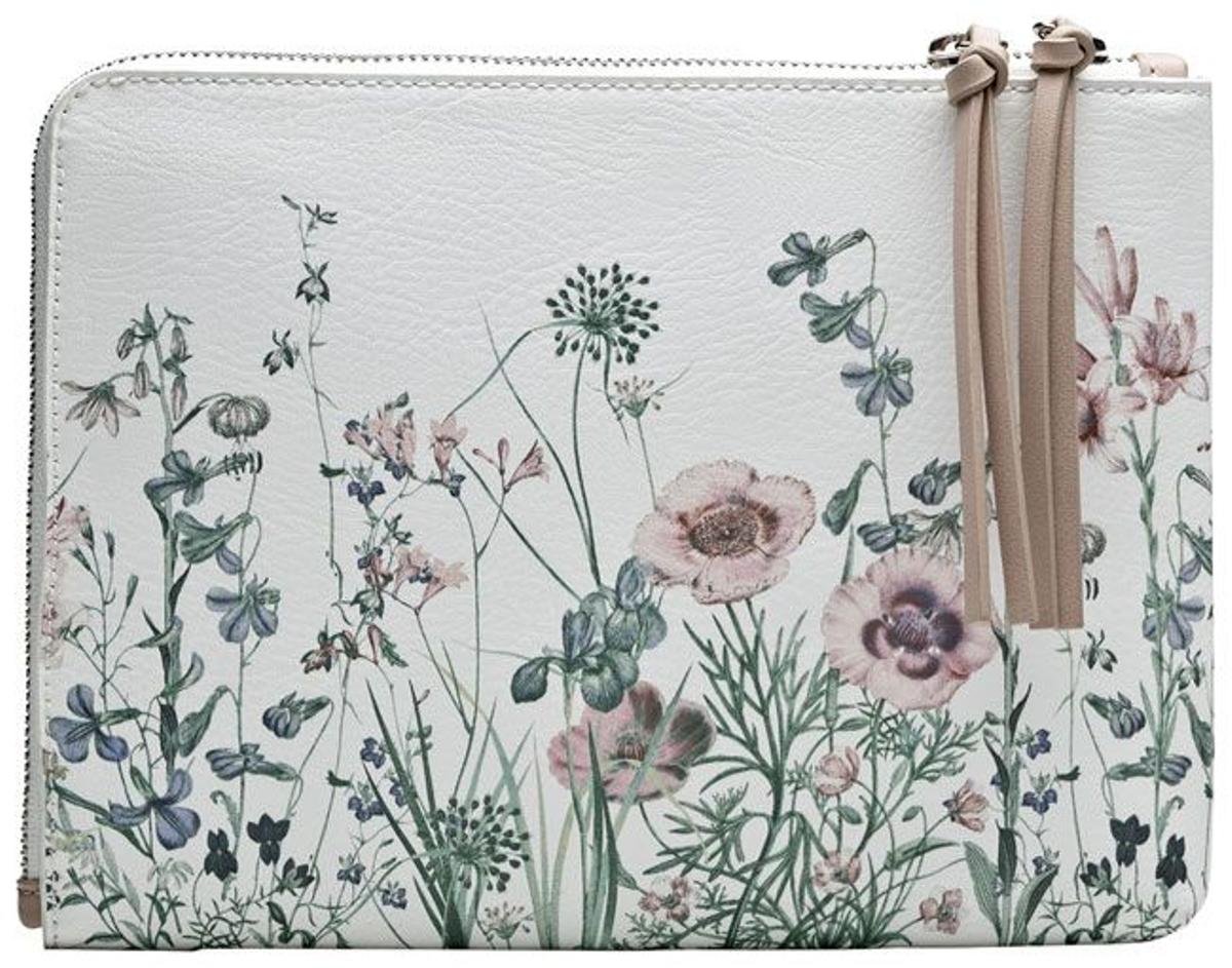 Monedero floral