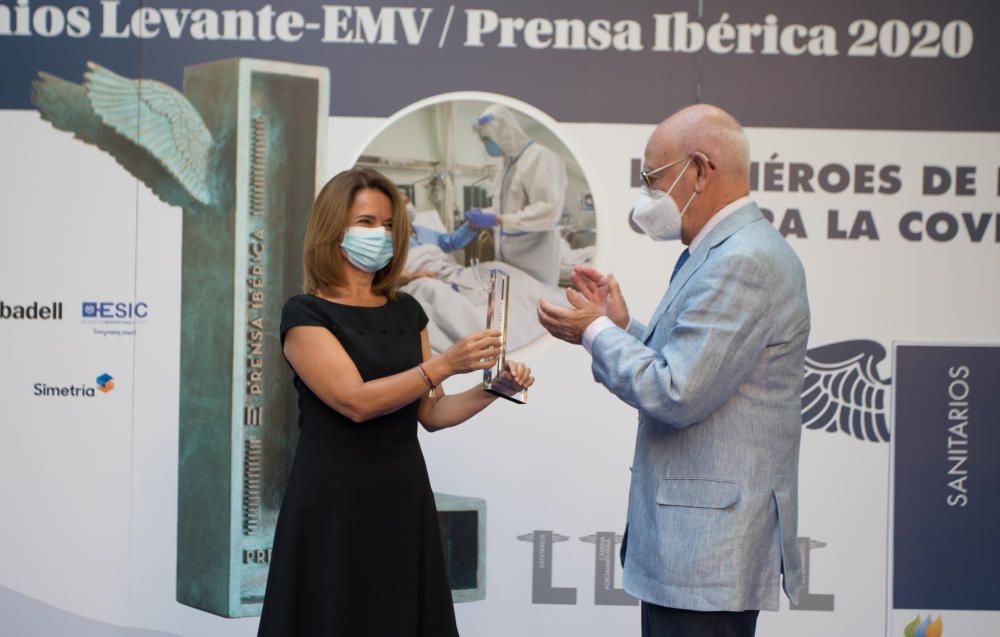 Quinta entrega de los premios Levante a los héroes frente a la pandemia de la Covid-19
