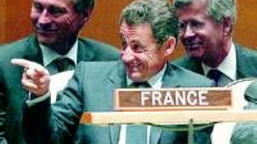 Sarkozy propone un nuevo orden económico y ecológico