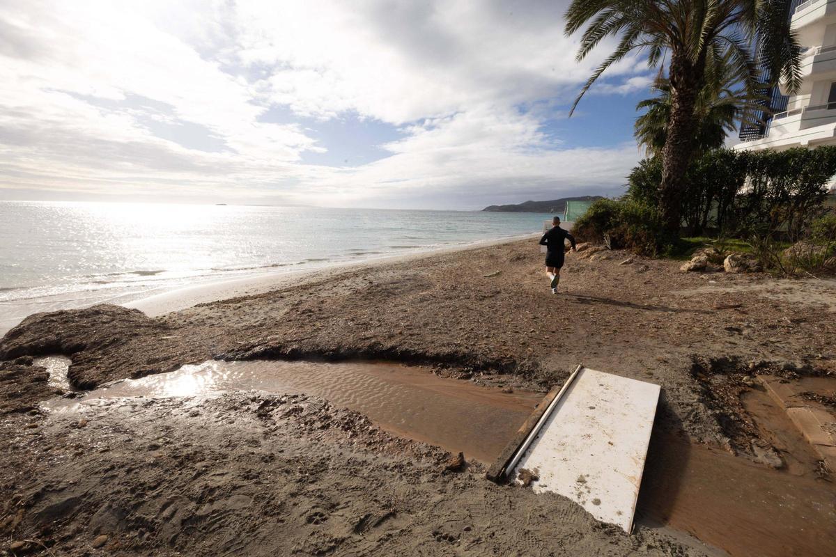 Siguen las obras del tanque de tormentas