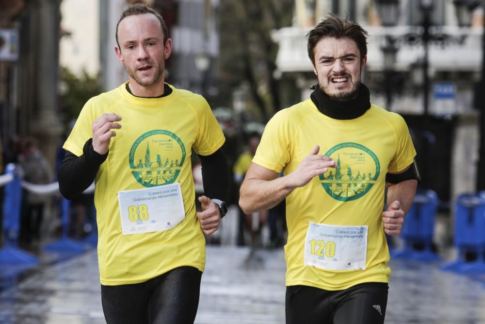 Carrera solidaria contra el hambre en Oviedo