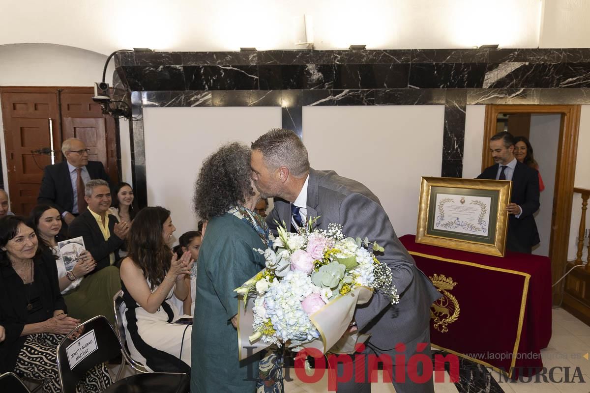 Así se ha vivido el emocionante acto del nombramiento de 'Hijo Predilecto' de Caravaca al doctor Juan Manuel Laborda