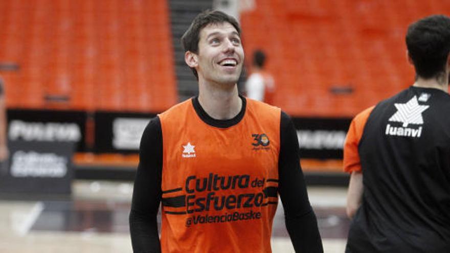 Van Rossom  se presenta como el mejor fichaje del Valencia Basket para la Copa del Rey