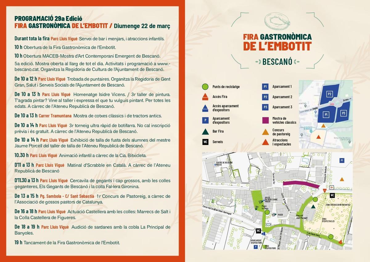 El programa d'actes.