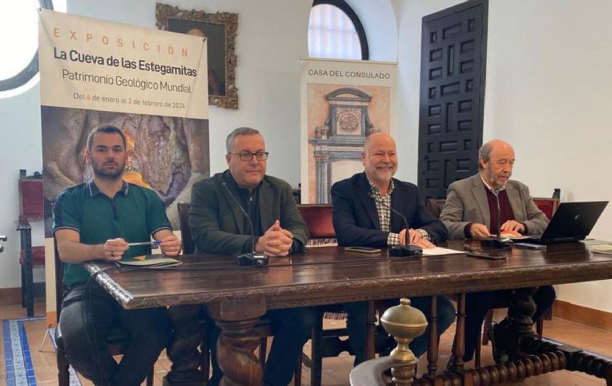 Presentación de la exposición sobre la cavidad. | L.O.