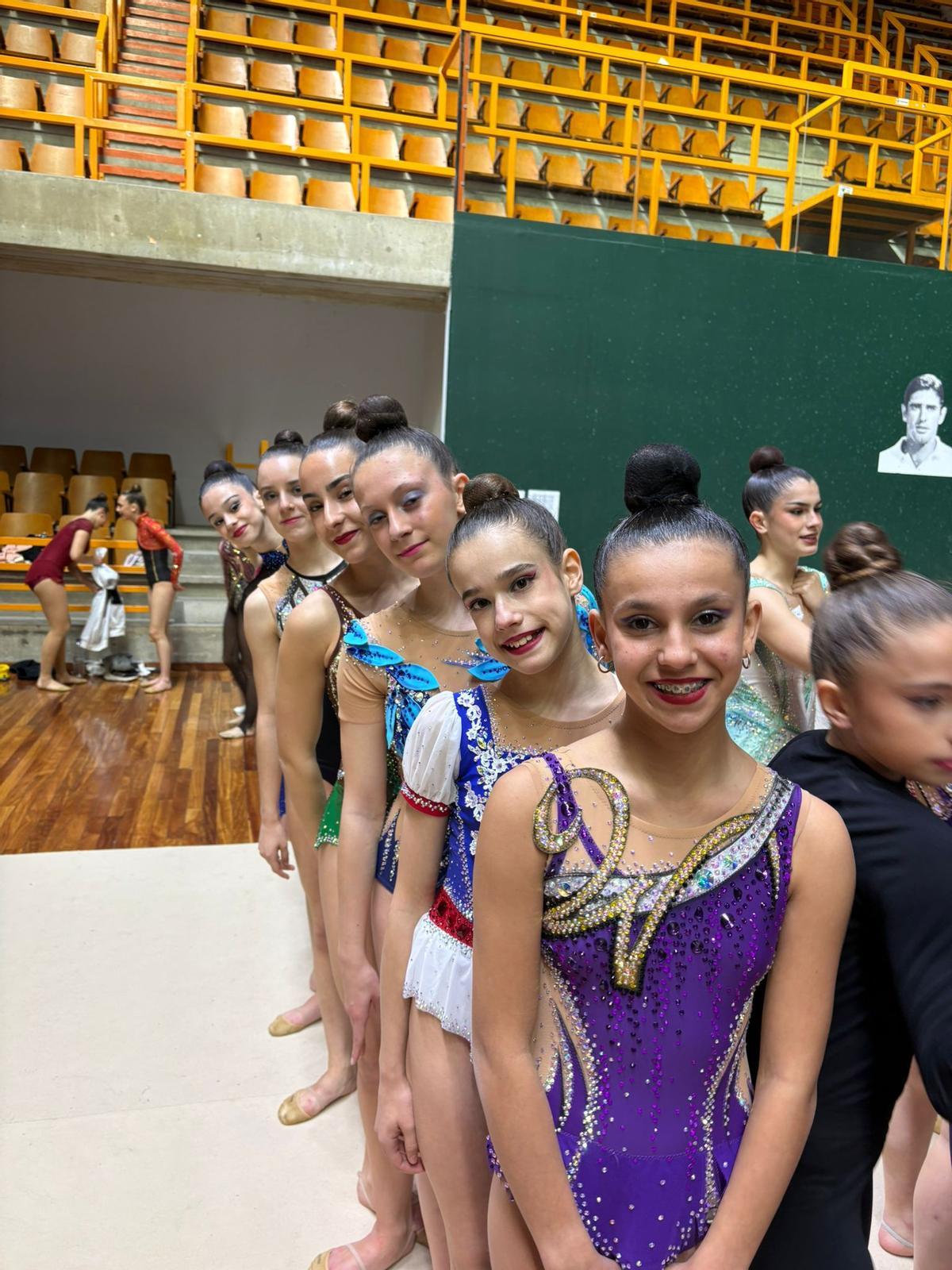 Carmen Rey , Esther Menéndez, Raquel García, Alba González, Sofía Lombao y Noa Alonso.