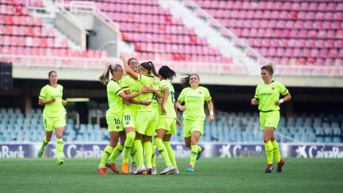 El Barça celebró los goles que supusieron la remontada deseada