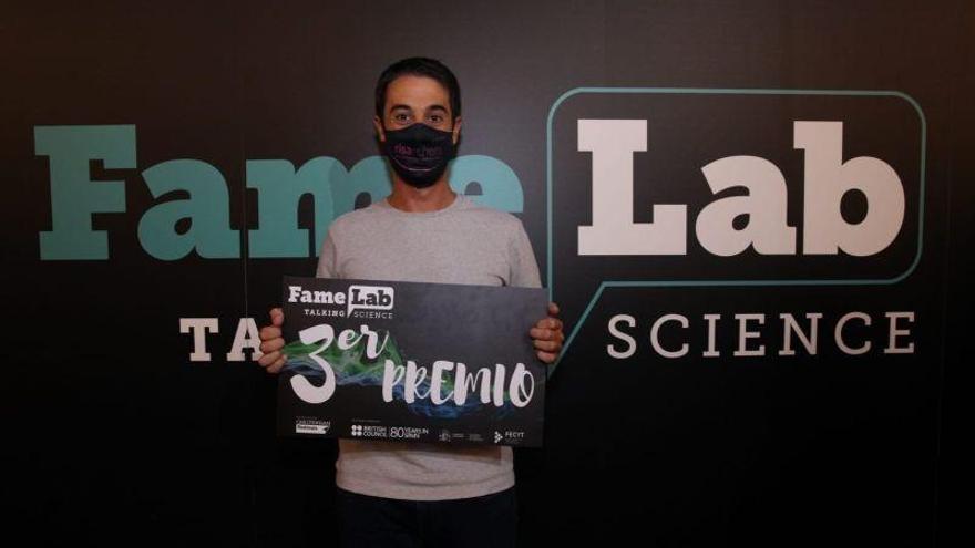 El matemático de la UZ Víctor Manero, tercero en el concurso de monólogos científicos Famelab