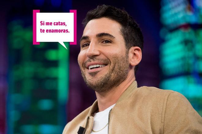 Miguel Ángel Silvestre pone a punto el plató de 'El Hormiguero'