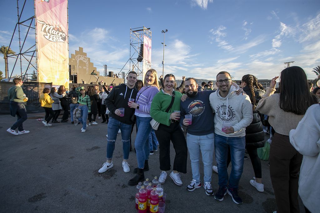 Las imágenes de la macrofiesta universitaria en La Fica (27/01/2023)