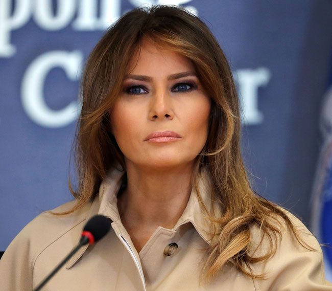 Melania Trump reaparece tras su operación de riñón