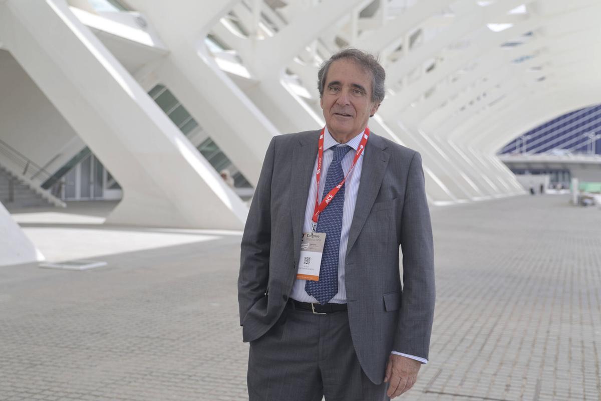 VALENCIA. VLC José Trigueros, presidente de la Asociación de Ingenieros de Caminos, Canales y Puertos y de la Ingeniería Civil