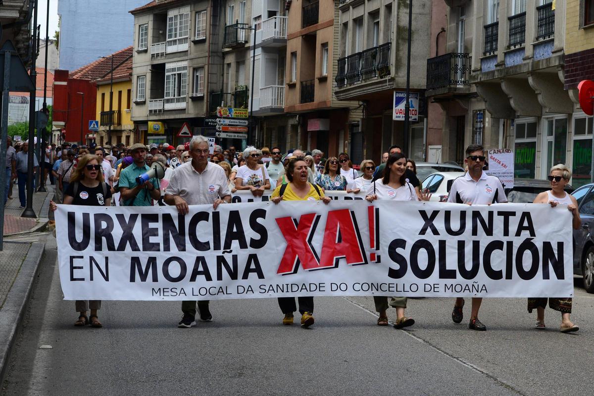 La manifestación por el PAC de Moaña, en imágenes La manifestación por el PAC de Moaña, en imágenes