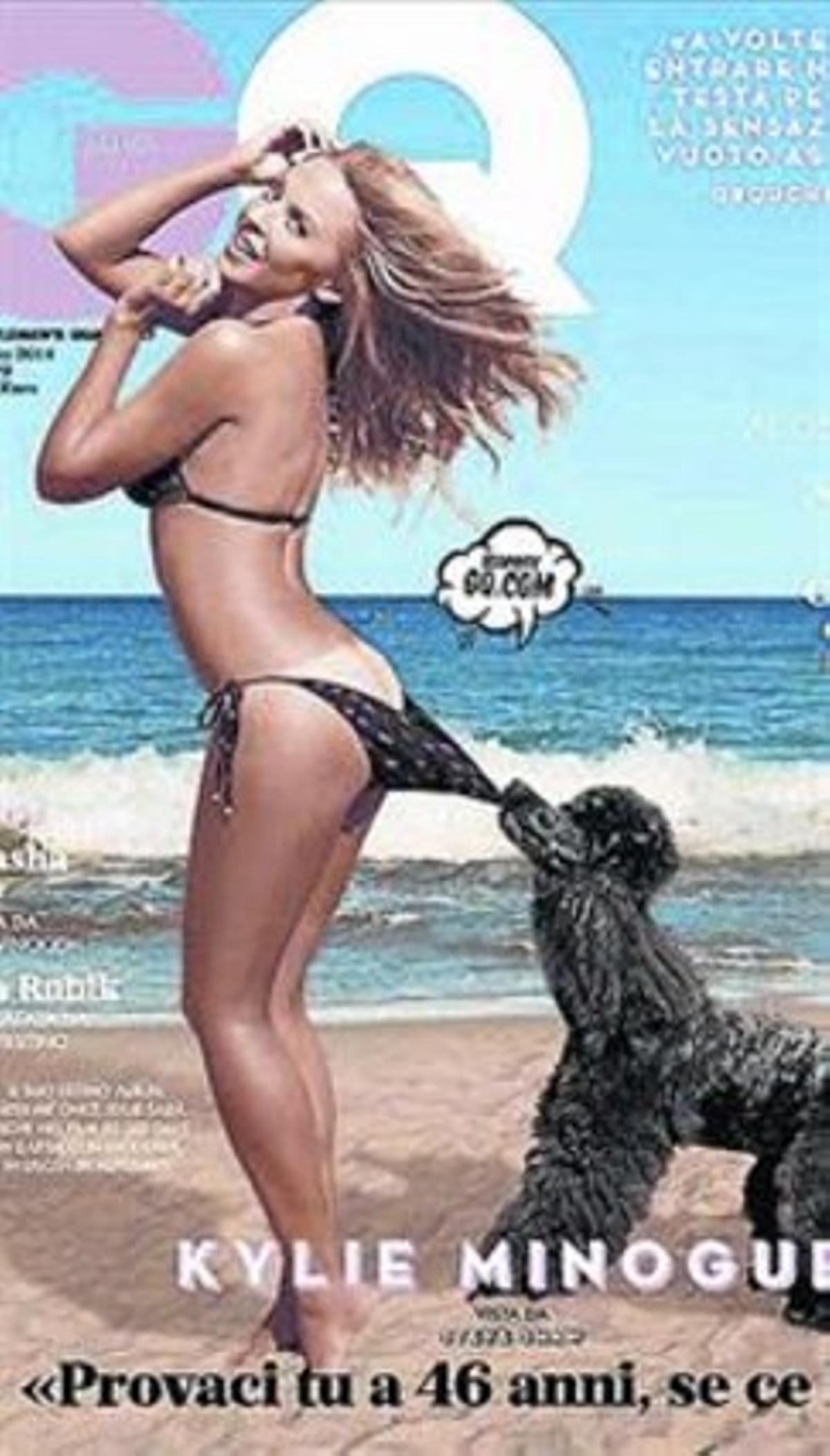 Kylie Minogue imita la nena dun espot dels anys 50 deixant el darrere a laire_MEDIA_1 Kylie Minogue imita la nena dun espot dels anys 50 deixant el darrere a laire_MEDIA_1