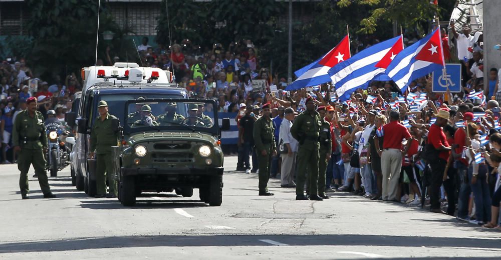 Santiago de Cuba recibe las cenizas de Fidel Castro