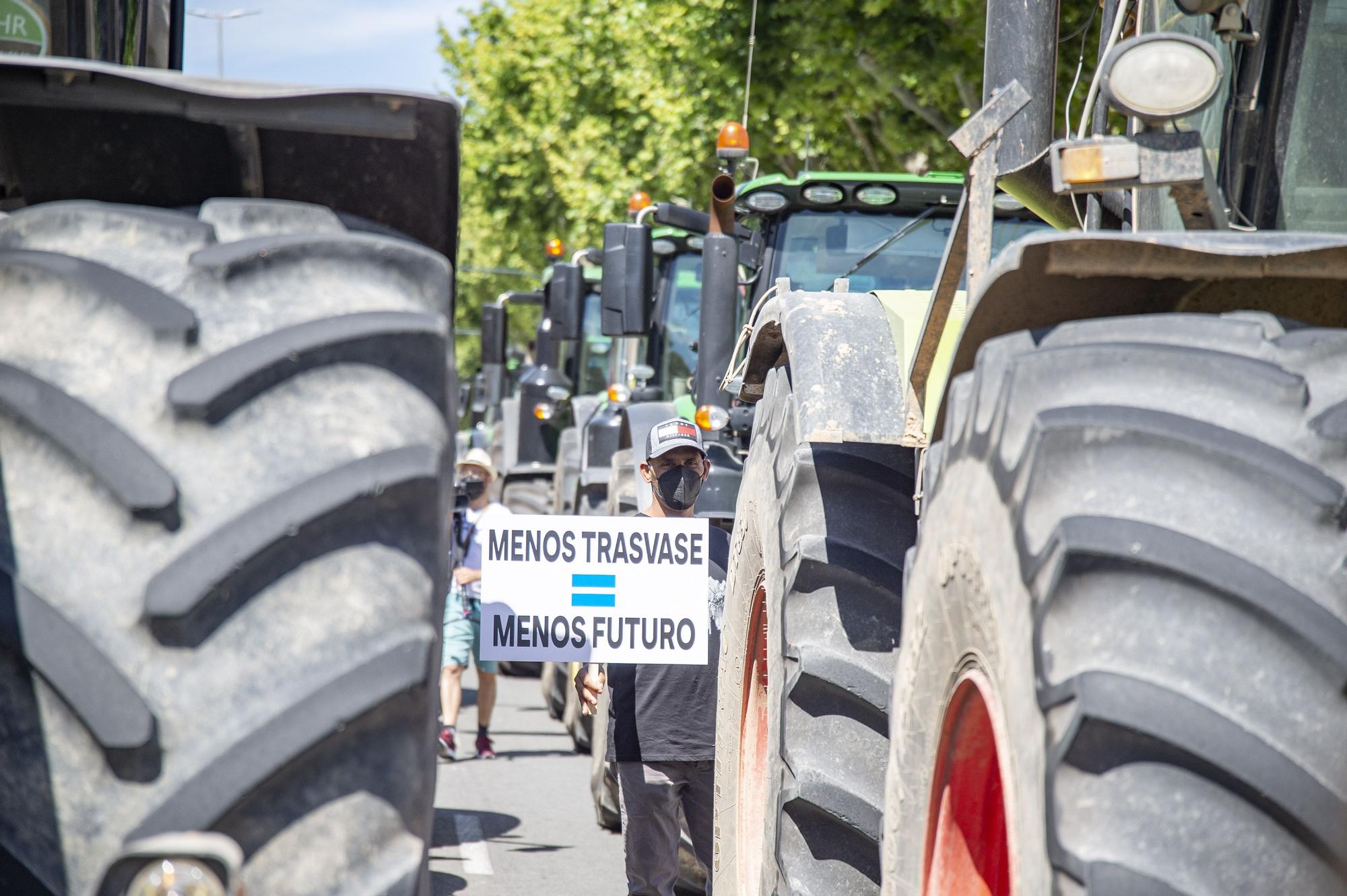 Protesta en defensa del Trasvase en Cartagena