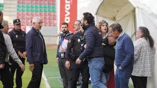 El árbitro refleja en el acta las increpaciones del presidente del Zamora CF, Víctor de Aldama