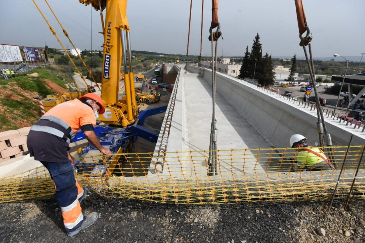 Imágenes de la evolución de las obras de la Ronda Norte