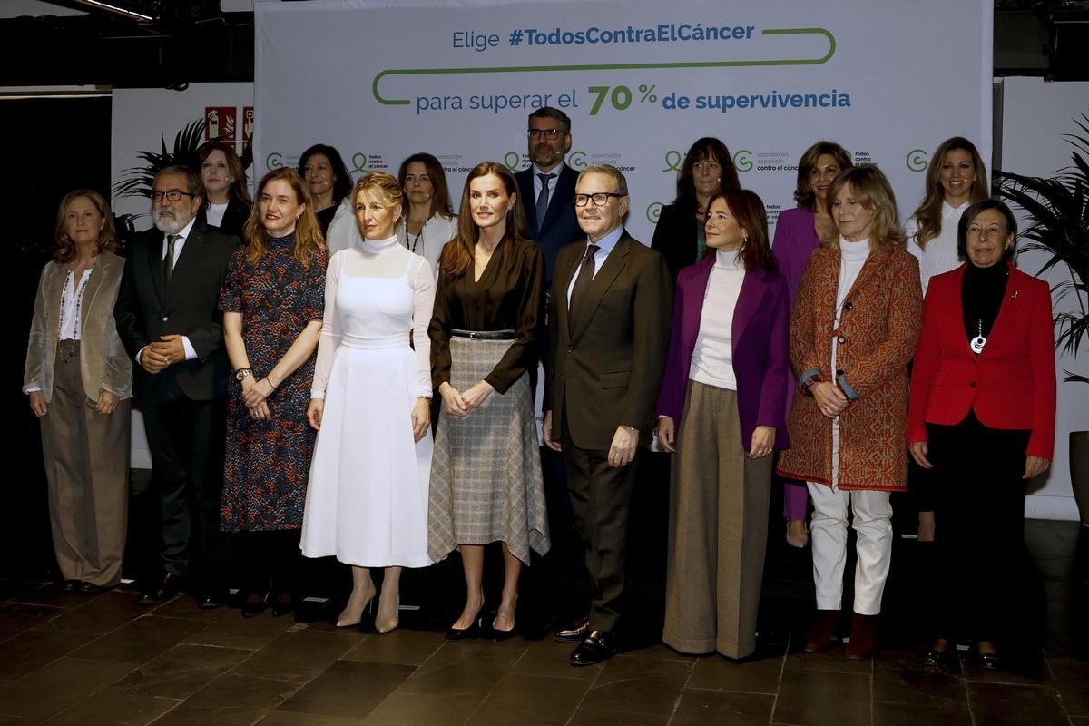 La reina Letizia preside el acto Día Mundial contra el Cáncer