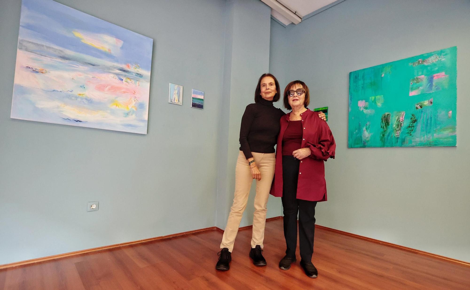 Exposición de pintura de Rossana Durán & Ana Delgado