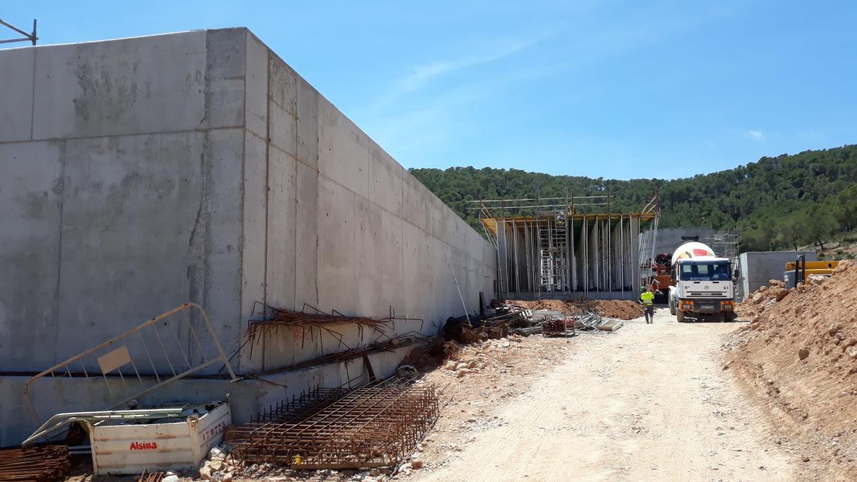 Imagen de archivo de las obras en Sa Coma.