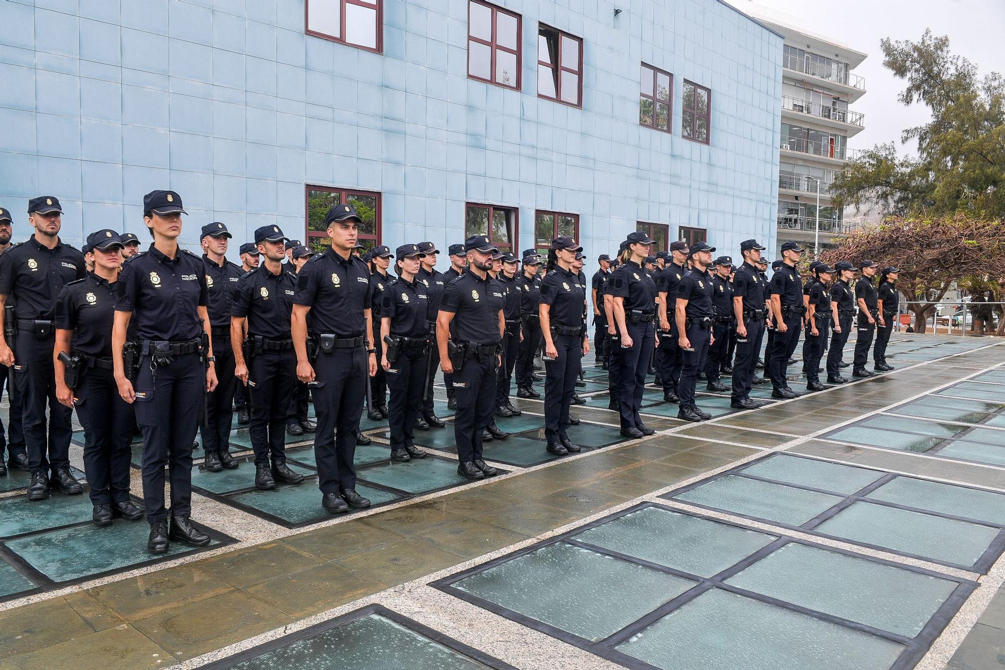 Presentación de 184 nuevos policías nacionales para Canarias